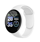 YP B41 Smartwatch Silicone Strap Health Monitor / Activity Tracker Watch Android iOS White
