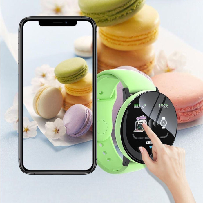 YP B41 Smartwatch Bracelet en silicone Moniteur de santé / Montre de suivi d'activité Android iOS Noir