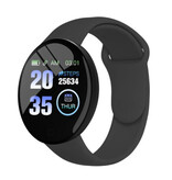 YP B41 Smartwatch Bracelet en silicone Moniteur de santé / Montre de suivi d'activité Android iOS Noir
