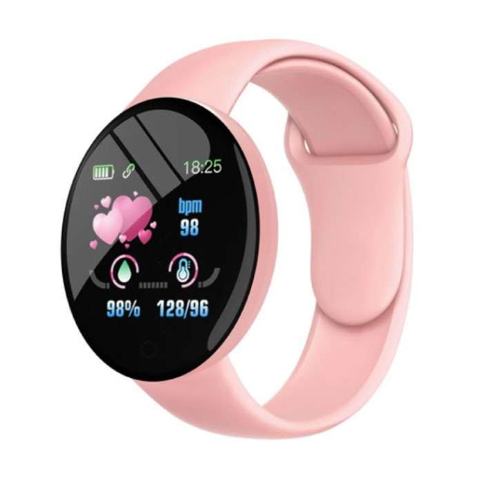 B41 Smartwatch Pasek silikonowy Monitor zdrowia / Monitor aktywności Zegarek Android iOS Różowy