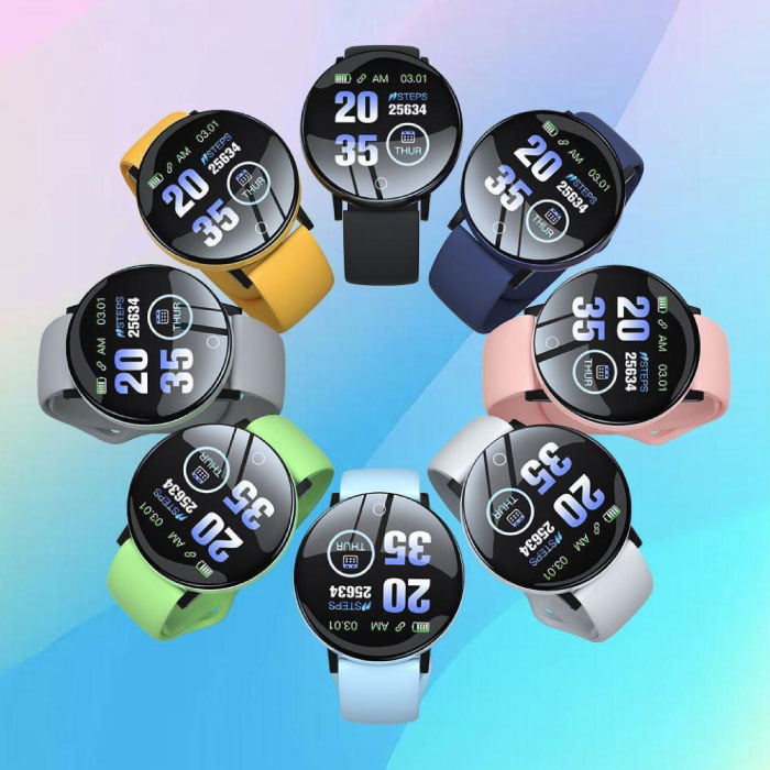 YP B41 Smartwatch Silikonarmband Gesundheitsmonitor / Aktivitätstracker Uhr Android iOS Grau