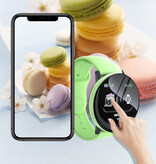 YP B41 Smartwatch Pasek silikonowy Monitor zdrowia / Monitor aktywności Zegarek Android iOS Jasnoniebieski