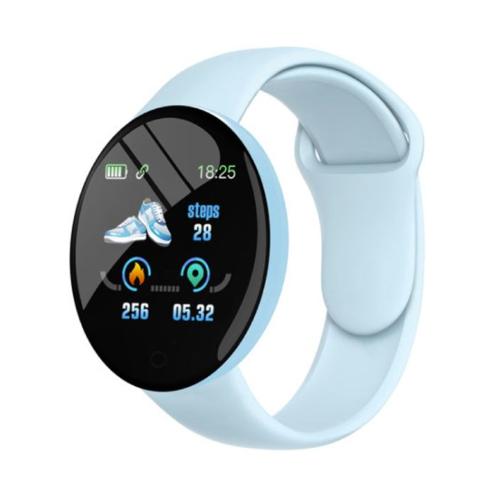 B41 Smartwatch Silicone Strap Health Monitor / Activity Tracker Watch Android iOS Light Blue