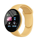 YP B41 Smartwatch Siliconen Bandje Health Monitor / Activity Tracker Horloge Android iOS Geel