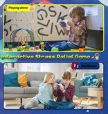 Keyvovo Pop It Game – Zappelspielzeug-Controller – schnelles Drücken, Anti-Stress-Motorik-Spielzeug, Frosch, Blau