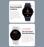 Haylou Solar Lite Smartwatch - Hartmonitor en Zuurstofmeter - Sport Activity Tracker Horloge - Silicoon Bandje Zilver