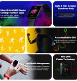 Zeblaze Smartwatch Beyond 2 - Display da 1,78" - GPS - Orologio Activity Tracker nero