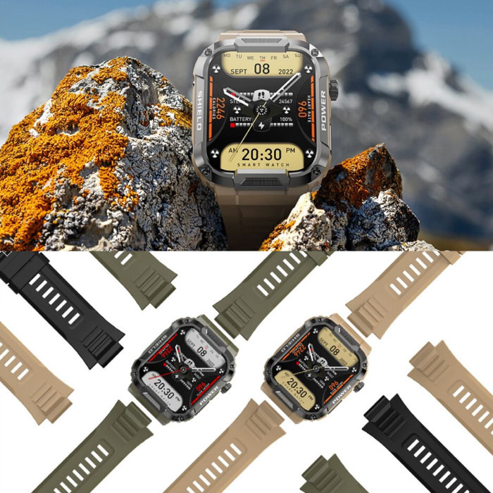 Melanda MK66 Outdoor Smartwatch - 1.85