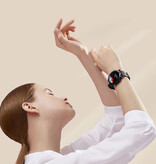 Haylou RT LS05S Smartwatch – Herz- und Schlafmonitor – Sport-Aktivitäts-Tracker-Uhr – Silikonarmband Schwarz