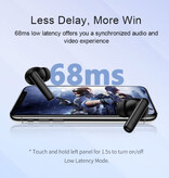 QCY Auriculares inalámbricos T13 ANC - Auriculares Bluetooth 5.3 - Auriculares Auriculares Negro