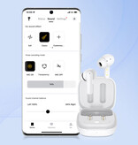 QCY T13 ANC Draadloze Oortjes - Bluetooth 5.3 Oordopjes - Earbuds Oortelefoon Wit