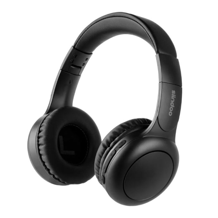 Siindoo JH-926B Wireless Headphones with Microphone - HiFi Stereo Bluetooth 5.1 Headset Black