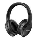 Siindoo JH919 Auriculares Inalámbricos con Micrófono - Auriculares Estéreo HiFi Bluetooth 5.1 Negros