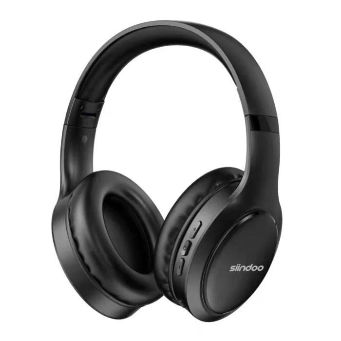 JH919 Kabellose Kopfhörer mit Mikrofon – HiFi-Stereo-Bluetooth 5.1-Headset, Schwarz