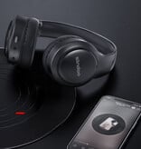 Siindoo JH919 Auriculares Inalámbricos con Micrófono - Auriculares Estéreo HiFi Bluetooth 5.1 Negros
