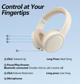 Lenovo Auriculares Inalámbricos TH30 con Micrófono - 250mAh - Auriculares HiFi Bluetooth 5.1 ANC Negros