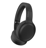 Lenovo Bezprzewodowe słuchawki TH30 z mikrofonem – 250 mAh – Zestaw słuchawkowy HiFi Bluetooth 5.1 ANC, czarne