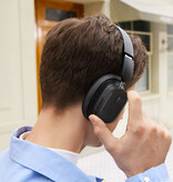 Baseus Auriculares H1 Híbridos Inalámbricos con Micrófono - Auriculares Inalámbricos Bluetooth 5.2 Blanco - Copy