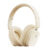 Baseus Cuffie wireless ibride H1 con microfono - Cuffie wireless Bluetooth 5.2 bianche - Copy