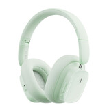 Baseus Cuffie wireless H1i - Cancellazione del rumore ANC - Auricolare wireless Bluetooth 5.3 Verde