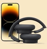 Baseus Bowie D05 Draadloze Koptelefoon - Over Ear HiFi Bluetooth 5.3 Headset Grijs