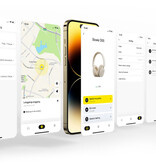 Baseus Słuchawki bezprzewodowe Bowie D05 - zestaw słuchawkowy HiFi Bluetooth 5.3 nauszny, różowy