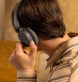 Baseus Bowie D05 Draadloze Koptelefoon - Over Ear HiFi Bluetooth 5.3 Headset Zwart