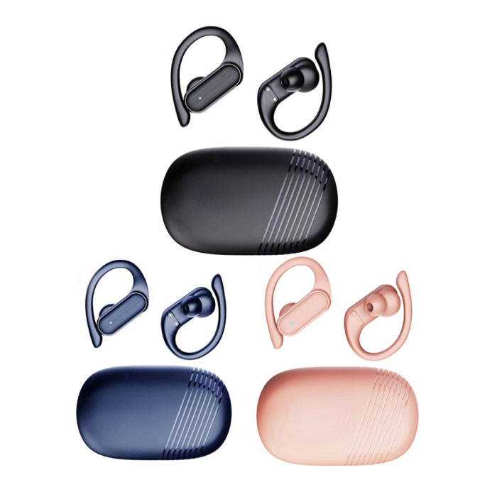 Auriculares Inalámbricos con Bluetooth 5.3 Color oro Rosa 60 Horas  Reproducción