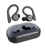 Xiaomi Bezprzewodowe słuchawki douszne z zaczepem na ucho - słuchawki douszne do pływania IPX7 Słuchawki Bluetooth 5.0 czarne
