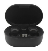 AEVYVKV Auriculares inalámbricos E7S - Auriculares True Touch Control Auriculares Bluetooth 5.0 Negro