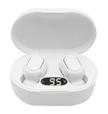 AEVYVKV Bezprzewodowe słuchawki E7S - słuchawki douszne True Touch Control Słuchawki Bluetooth 5.0 białe