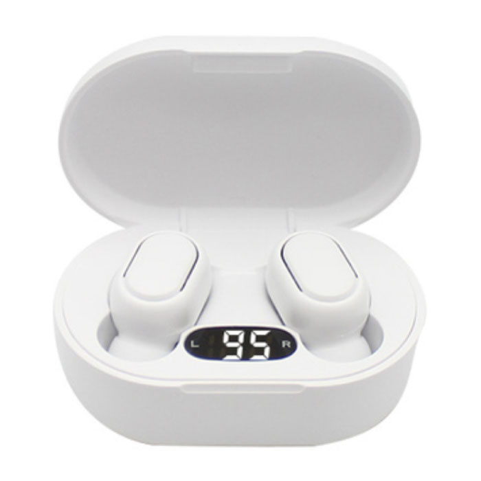 E7S Wireless Earphones - True Touch Control Earbuds Bluetooth 5.0 Earphone White