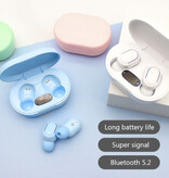 AEVYVKV E7S Kabellose Ohrhörer – True Touch Control Ohrhörer Bluetooth 5.0 Ohrhörer Pink