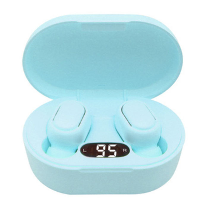 E7S Wireless Earphones - True Touch Control Earbuds Bluetooth 5.0 Earphone Blue