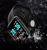 OPUYYM D20 Pro Smartwatch Silicone Strap Health Monitor / Activity Tracker Watch Android iOS Black