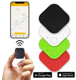 BLKOMF Mini-GPS-Tracker – magnetische Echtzeit-Ortung für verlorene Autos, Weiß