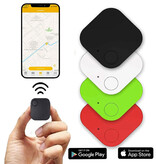 BLKOMF Mini localizzatore GPS - Localizzatore in tempo reale di sicurezza per auto smarrita Blu