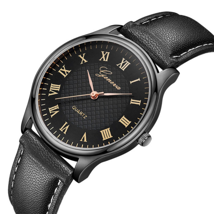 Orologio Classico Da Uomo Geneva Movimento Al Quarzo Cinturino In Orologio Classico Da Uomo Geneva Movimento Al Quarzo Cinturino In