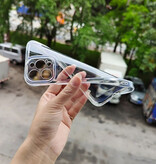 Stuff Certified® Funda Transparente para iPhone 15 - Funda de Silicona Flexible Hidrogel Transparente