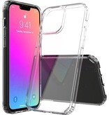 Stuff Certified® iPhone 15 Transparent Case - Flexible Silicone Case Cover Hydrogel Clear