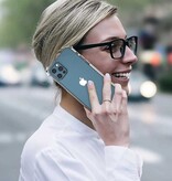 Stuff Certified® Custodia protettiva trasparente per iPhone 15 - Custodia flessibile in silicone idrogel trasparente