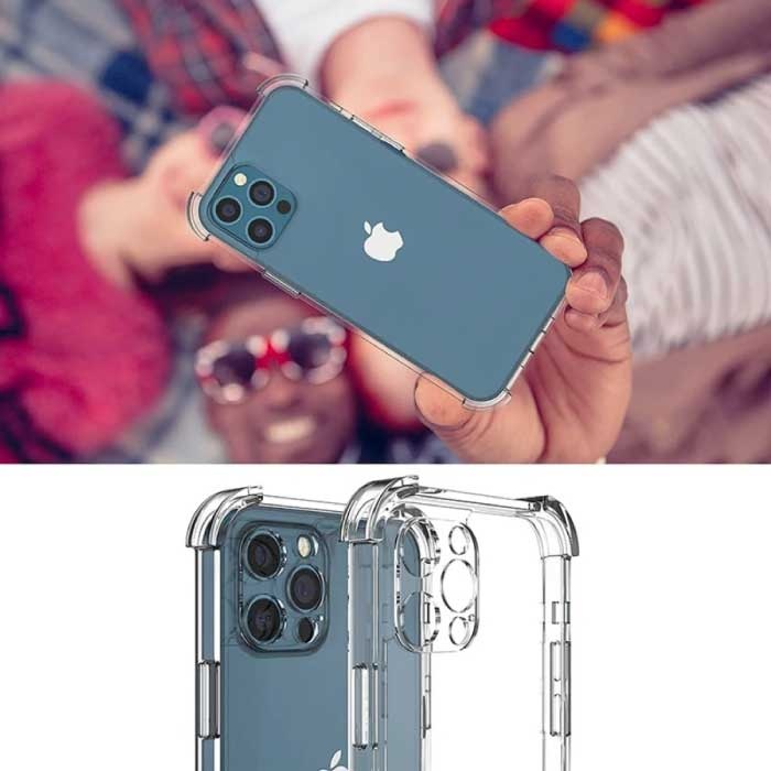 Stuff Certified® iPhone 15 Plus transparente Bumper-Hülle – flexible Silikonhülle, Hydrogel, klar