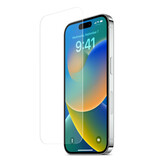 Stuff Certified® iPhone 15 Pro Displayschutzfolie – Hartglasfolie aus gehärtetem Glas