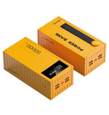 Brand Power Bank da 50.000 mAh con 4 porte di ricarica - Display LED - Caricabatteria da 66 W Giallo