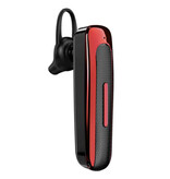 ZUIDID Casque professionnel sans fil - Écouteur mains libres Business Bluetooth 5.0 Rouge