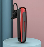 ZUIDID Wireless Business Headset - Handsfree Earphone Business Bluetooth 5.0 Red
