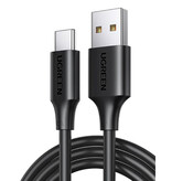 UGREEN 100 W USB-C-Ladekabel – 1 Meter – 6 A Typ-C-Ladegerät-Datenkabel Schwarz