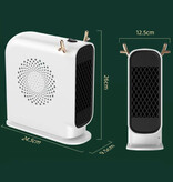 BALASHOV Chauffage Électrique - Poêle Radiateur Basse Consommation Portable Jaune