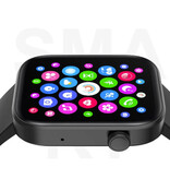 COLMI P71 Smartwatch – Silikonarmband – Fitness-Sport-Aktivitäts-Tracker-Uhr Gold