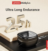 Lenovo Écouteurs sans fil Thinkplus XT62 - Écouteurs Bluetooth 5.3 HiFi TWS Noir